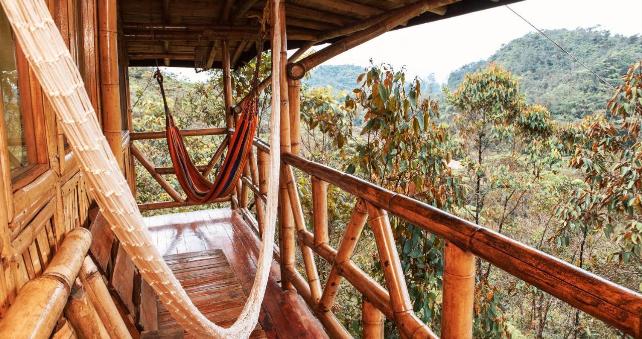 Hotel Guatape Adrianas Bambu المظهر الخارجي الصورة