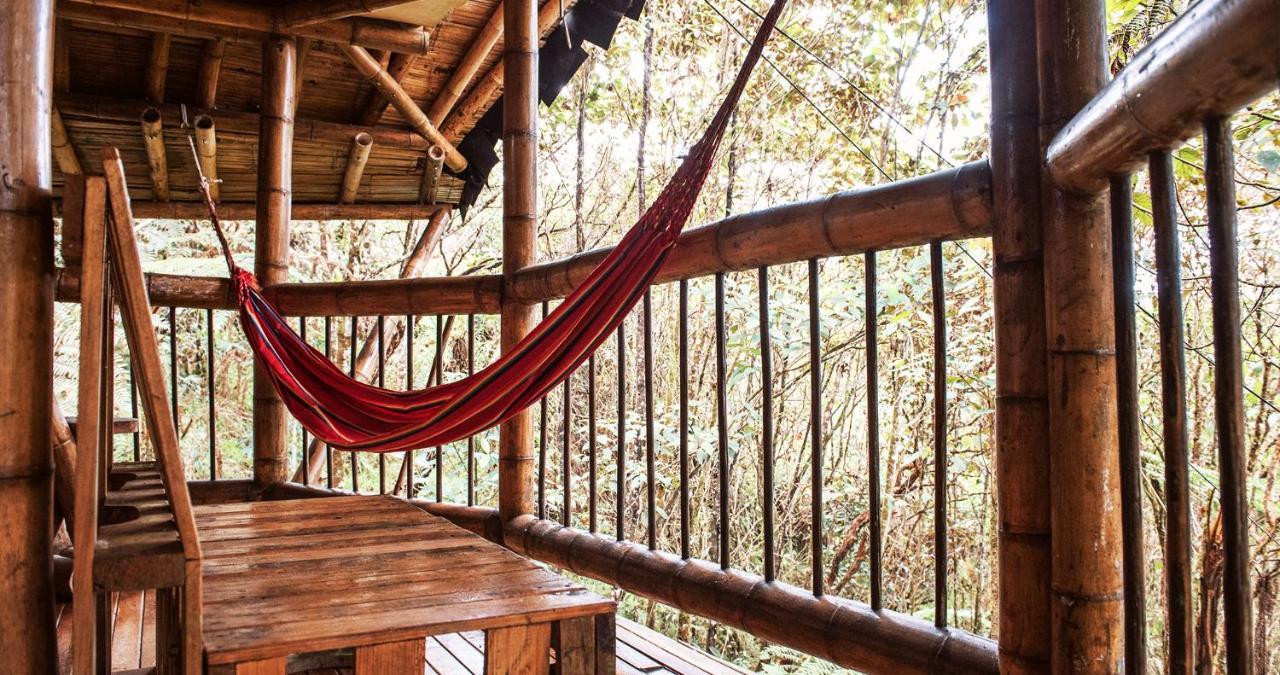Hotel Guatape Adrianas Bambu المظهر الخارجي الصورة