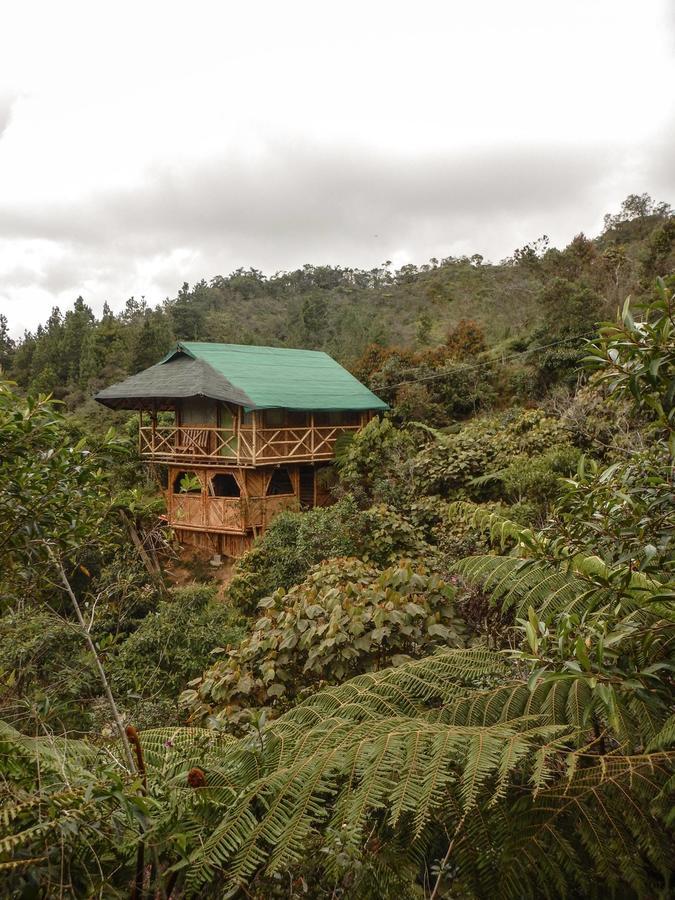 Hotel Guatape Adrianas Bambu المظهر الخارجي الصورة