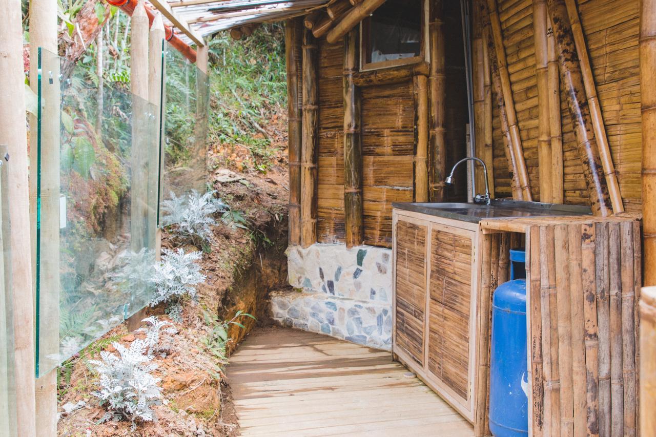 Hotel Guatape Adrianas Bambu المظهر الخارجي الصورة